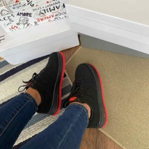 AIR FORCE ONE NEGRA ROJA