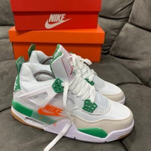 JORDAN RETRO 4 BLANCA VERDE