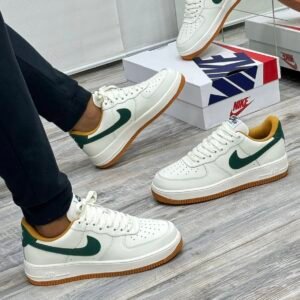 AF1 BLANCA BEIGE VERDE