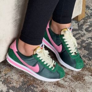 NIKE CORTEZ VERDE ROSA