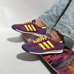 ADIDAS SL 70 MORADA AMARILLA