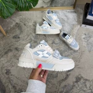 LOUIS VUITTON TRAINNER 2 GRIS AZUL