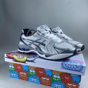 ASICS GEL KAYANO 14 BLANCA MORADA