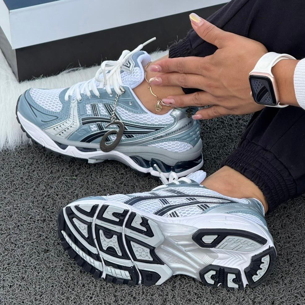ASICS GEL KAYANO 14 CELESTE BLANCA
